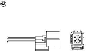 Lambda-sondi, Edessä, honda accord v, accord vi, accord coupé v, accord hatchback vi, 36531PDE021, 36531PDEE02, 36531PDEE021, 36531-PDE-
