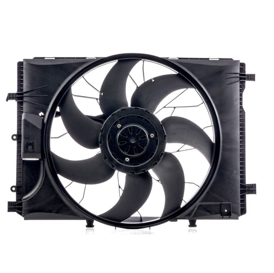 RIDEX Jäähdyttimen Tuuletin MERCEDES-BENZ 508R0142 2045000293,2049066802,A2045000293 Tuuletin, Moottorin Jäähdytys A2049066802