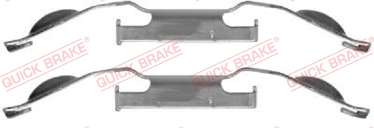 Tarvikesarja, jarrupala QUICK BRAKE 109-1221