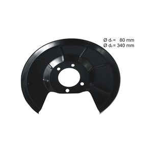 Suojapelti, jarrulevy, Taka-akseli, oikea, ford focus ii, galaxy ii, kuga i, mondeo iv, mondeo sedan iv, mondeo turnier iv, s-max, 1 379