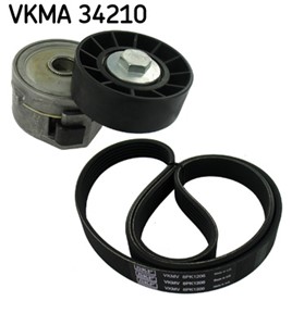 Moniurahihnasarja, ford galaxy ii, s-max, 11720-EL00A, 1318336, 1381643, 16 114 243 80, 1611424380, 30684427, 4M5Q 6A228 FD, 5751.A7, 57