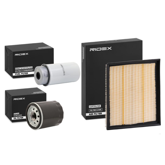 RIDEX Suodatinsarja FORD 4055F23573