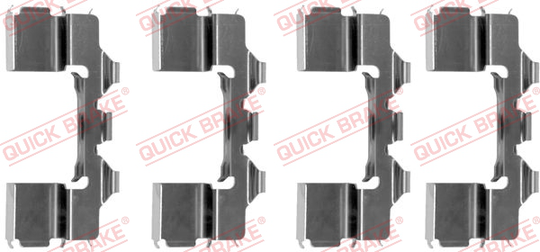 Tarvikesarja, jarrupala QUICK BRAKE 109-1104