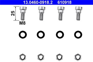 Tarvikesarja, jarrupala, Etuakseli, mercedes-benz mb buss [w631], mb flak/chassi [w631], mb skåp [w631], 631 420 00 82, A 631 420 00 82