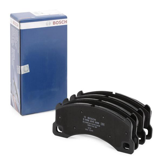 BOSCH Jarrupalat VW,AUDI,PORSCHE 0 986 494 206 9J1698151K,7P5698151D,95535193961 Jarrupalasarja,Jarrupala, Levyjarru 95535193962,95535193963,7P0698151