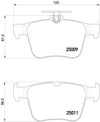 Jarrupalasarja, levyjarru BREMBO P 85 124X
