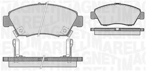 Jarrupalasarja, levyjarru, Etuakseli, honda, 06450S5AE50, 06450S5AG00, 06450S5AJ00, 06450S5BJ00, 06450S7AJ00, 45022504V02, 45022504V10,