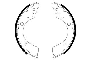 Jarrukenkäsarja, Taka-akseli, honda, 43153-S2G-951, 43153-SE0-003, 43153-SE0-S01, 43153-SR4-A02, 43153-ST0-J01
