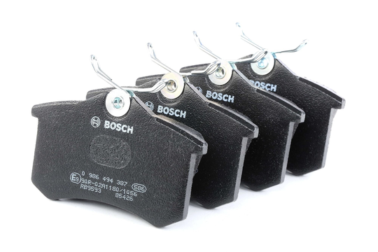 BOSCH Jarrupalat VW,AUDI,RENAULT 0 986 494 387 1607083280,1616872680,1623180580 Jarrupalasarja,Jarrupala, Levyjarru 440602466R,1607083280,440600295R