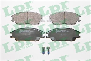 Jarrupalasarja, levyjarru, Etuakseli, honda accord ii, accord hatchback ii, hyundai accent ii, pony, pony / excel sedan, s coupe, 581012