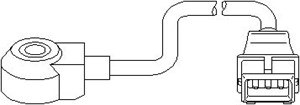 Naputustunnistin, ford galaxy i, vw golf iii, passat b3/b4, passat b3/b4 variant, sharan, vento, 021 905 377, 1 029 801, 95VW12A699AA