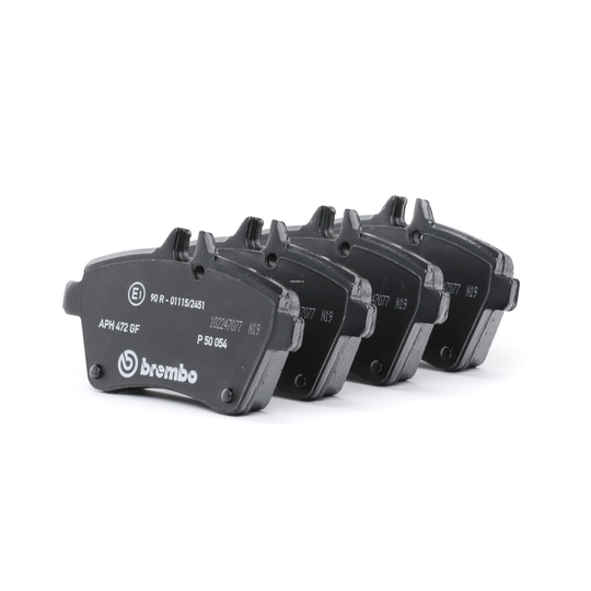 BREMBO Jarrupalat MERCEDES-BENZ P 50 054 1694200220,1694201020,1694201820 Jarrupalasarja,Jarrupala, Levyjarru 1694202120,A1694200220,A1694201020
