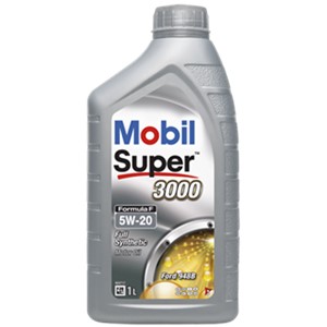 Moottoriöljy Mobil Super 3000 Formula F 5W-20, Universal