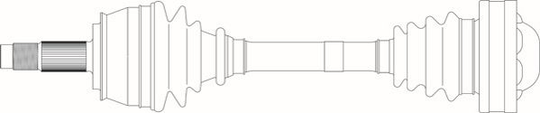 Vetoakseli GENERAL RICAMBI AR3064