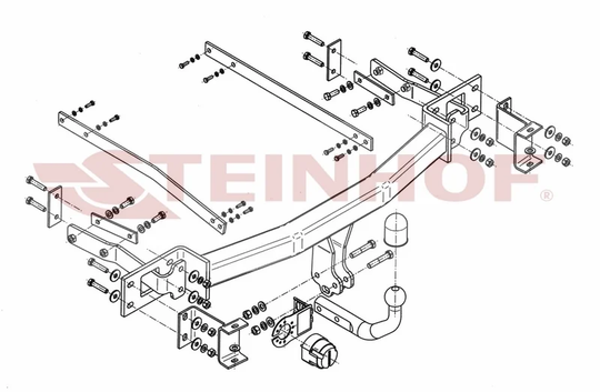 Vetokoukku STEINHOF STM-126 MB E-Class W211