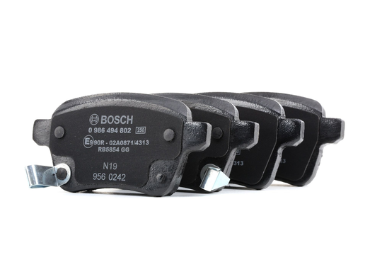 BOSCH Jarrupalat FIAT 0 986 494 802 77366595,77366595,77367914 Jarrupalasarja,Jarrupala, Levyjarru 77366595