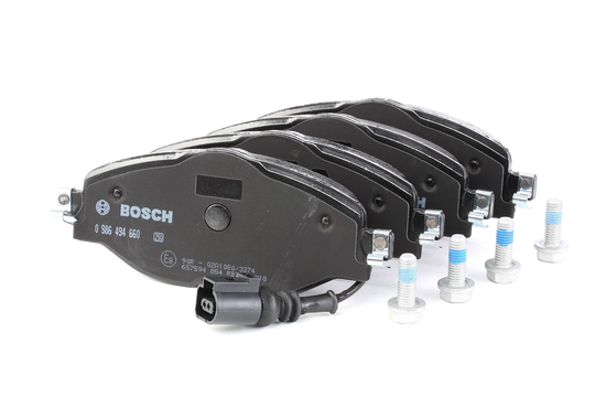 BOSCH Jarrupalat VW,AUDI,SKODA 0 986 494 660 2K5698151,2K5698151A,2K5698151E Jarrupalasarja,Jarrupala, Levyjarru 2Q0698151F,5Q0698151AF,5Q0698151AH