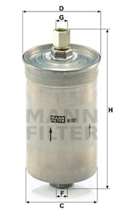 Polttoainesuodatin, volvo,ferrari,saab,vw,tvr,rolls-royce,bentley,ford,lancia,peugeot, 1306530, 1306530-5, 1389450, 1389450-6, 1389562,