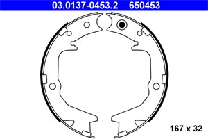 Jarrukenkäsarja, Taka-akseli, mitsubishi galant viii, lancer iv, lancer vii, lancer kombi vii, outlander i, MN186303, MR391631
