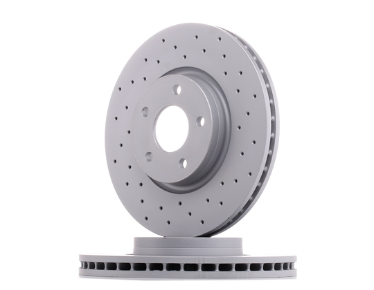 ZIMMERMANN Jarrulevyt FORD 250.1365.52 1500159,7G911125EA Jarrulevy