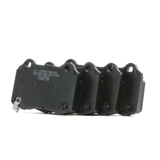 RIDEX Jarrupalat HYUNDAI,JEEP,TESLA 402B1291 583022MA10,68144432AA,105506800B Jarrupalasarja,Jarrupala, Levyjarru