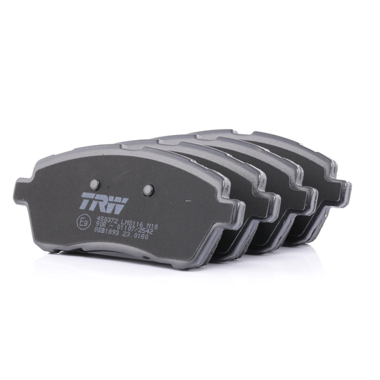 TRW Jarrupalat FORD GDB1893 1676630,1719275,1749322 Jarrupalasarja,Jarrupala, Levyjarru 1788734,1848518,1855307,8V512K021AB,8V512K021BA,8V512K021BB