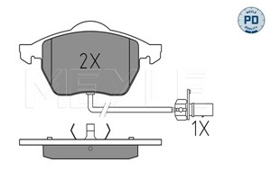 Jarrupalasarja, levyjarru, Etuakseli, ford galaxy i, seat alhambra, vw sharan, 1 133 445, 1 143 349, 1 205 695, 1 237 132, 1 947 391, 1M