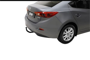 Vetokoukku, irrotettava, mazda 3 sedan