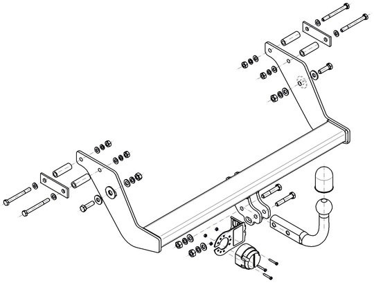 Vetokoukku STEINHOF STM-233 MB Vaneo 414