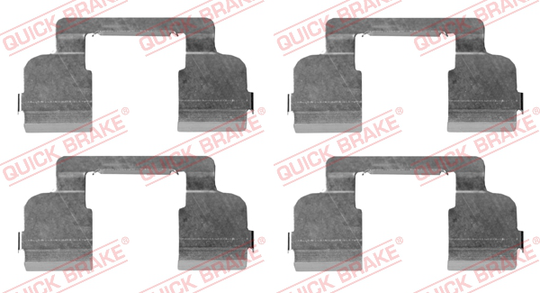 Tarvikesarja, jarrupala QUICK BRAKE 109-1698