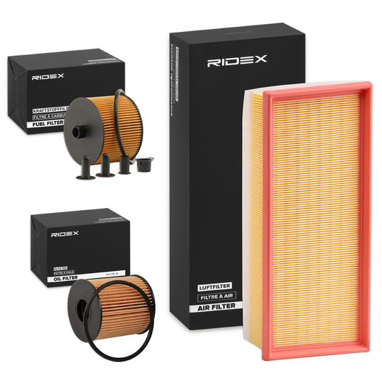 RIDEX Suodatinsarja FIAT,PEUGEOT,CITROËN 4055F22888
