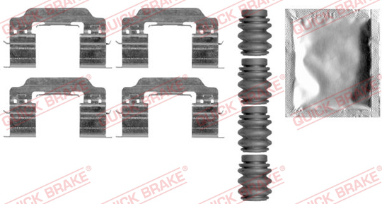 Tarvikesarja, jarrupala QUICK BRAKE 109-0007