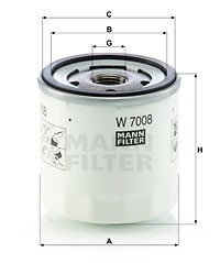 Öljynsuodatin, ford,mazda,morgan,volvo, 1007 705, 1007 706, 1070 521, 1455 760, 1555 370, 1559 937, 1667 890, 1678 162, 1682 366, 1714 3