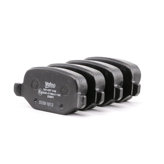 VALEO Jarrupalat FIAT,ALFA ROMEO,LANCIA 301407 0009951222,71770991,77362275 Jarrupalasarja,Jarrupala, Levyjarru 77362276,77362675,77363341,77364920