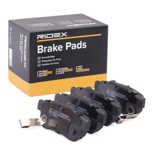 RIDEX Jarrupalat HONDA 402B0448 06430SAAE50,43022504E03,43022S04E00 Jarrupalasarja,Jarrupala, Levyjarru 43022S04E01,43022S04E02,43022S04E03,5860051480