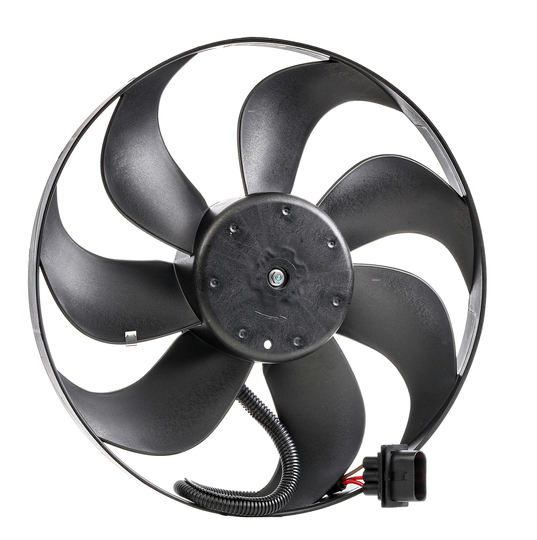 RIDEX Jäähdyttimen Tuuletin VW,AUDI,SKODA 508R0106 6Q0121207E,6Q0121207E,6Q0121207E Tuuletin, Moottorin Jäähdytys