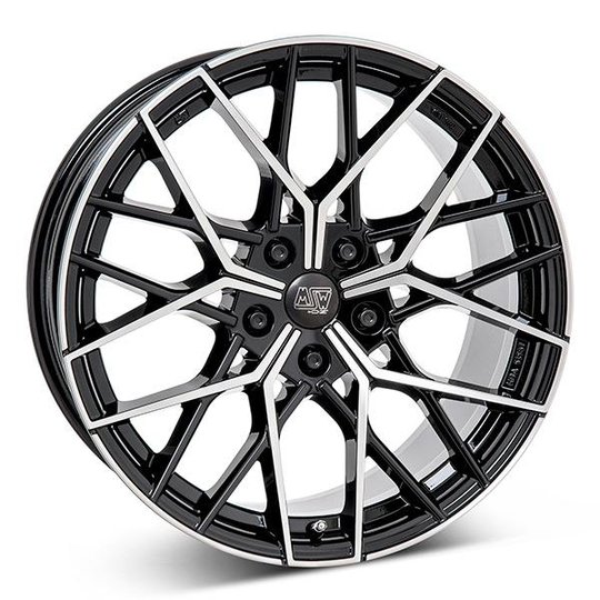 Msw 74 Gloss Black Polished 8,5/19 5/112 ET40 B73.1