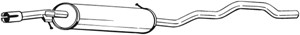 Keskiäänenvaimentaja, ford galaxy i, galaxy mk van i, seat alhambra, vw sharan, sharan van, 1013486, 1016963, 1016964, 1036587, 1073169,
