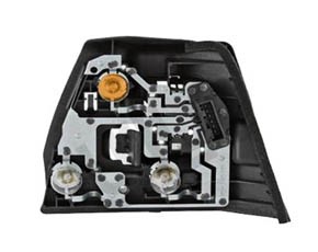 Lampun pidike, takavalo, Vasen, bmw 3 [e46], 63 21 7 165 953, 63 21 8 383 823