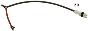 Kulumisenilmaisin, jarrupala, Etuakseli, Oikea, Vasen, porsche 911, 911 cabriolet, 911 targa, boxster, 997 612 757 00