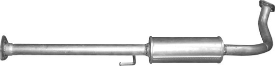 Keskiäänenvaimentaja, honda hr-v, 18220-S2H-305, 18220-S2H-E01, 18220-S2H-E03