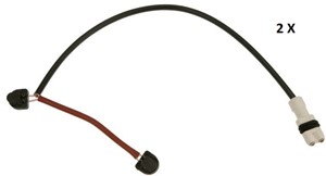 Kulumisenilmaisin, jarrupala, Etuakseli, Etuakseli, oikea, Oikea, porsche 911, 911 cabriolet, boxster, boxster spyder, cayman, 997 612 6