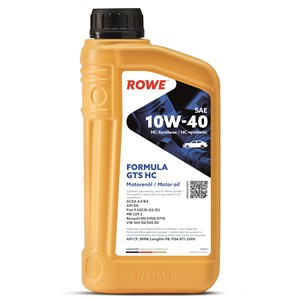 Moottoriöljy Rowe Hightec Formula Gts Sae 10W-40 Hc 1L, Universal