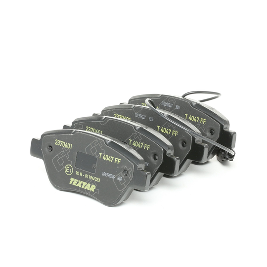 TEXTAR Jarrupalat FIAT,PEUGEOT,CITROËN 2370601 1609253280,1618111580,4254C8 Jarrupalasarja,Jarrupala, Levyjarru 71770098,71770118,77364874,77365465