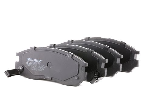 RIDEX Jarrupalat HYUNDAI,HONDA,MITSUBISHI 402B0291 58101M2A01,MB699174,MB699266 Jarrupalasarja,Jarrupala, Levyjarru MB699702,MB699703,MB858375