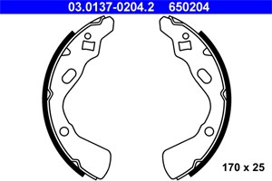Jarrukenkäsarja, Taka-akseli, kia pride, pride kombi, pride van, mazda 121 i, DA15-26-38Z, DA15-26-38ZA, KK150-26-38Z
