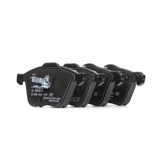 BOSCH Jarrupalat VOLVO 0 986 494 158 274285,30769122,30793231 Jarrupalasarja,Jarrupala, Levyjarru 30793265