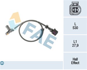 Tunnistin, kiertonopeus, Etuakseli, ford galaxy i, galaxy mk van i, seat alhambra, alhambra van, vw sharan, sharan van, 1207323, 1300168