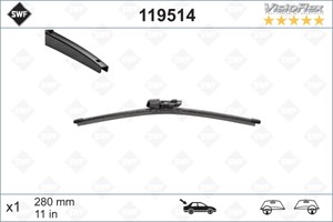 Pyyhkijänsulka, Takana, seat,skoda,vw, 1K9955427, 2G0955427, 3CN955427, 510955427, 510955427A, 575955427, 575955427A, 5G6955427, 5G69554