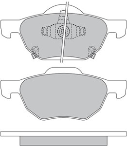 Jarrupalasarja, levyjarru, Etuakseli, honda accord vii, accord tourer vii, 45022S9AA01, 45022SDAA00, 45022-SEA-E01, 45022-SEA-EZ1